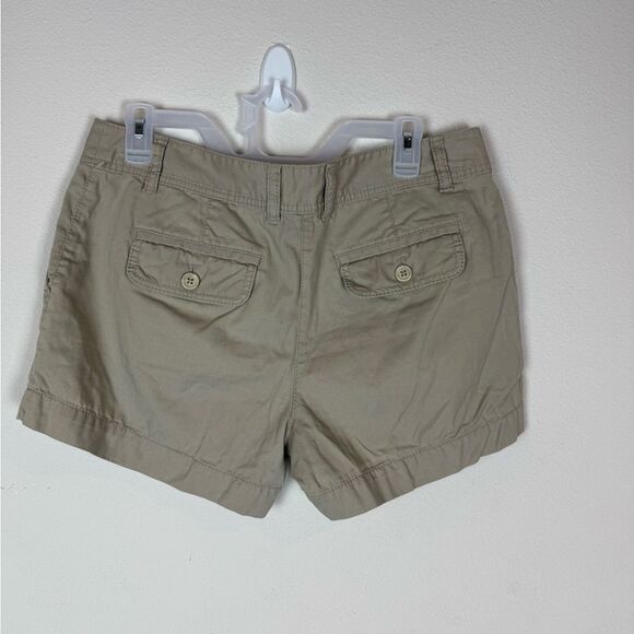LOFT Ann Taylor Women's Khaki Cotton Shorts‎ Size 8 Casual - Picture 4 of 8